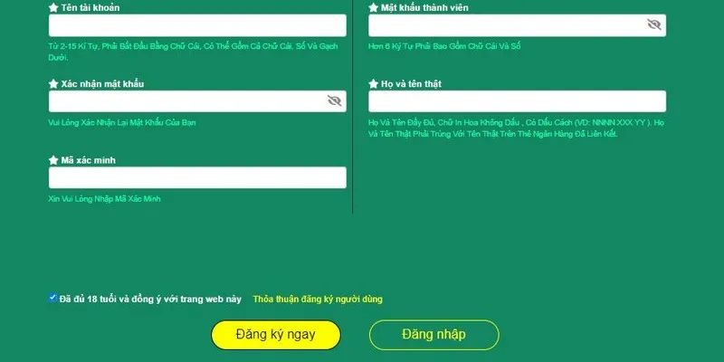 Kiểm tra và hoàn thành lệnh đăng ký Cwin